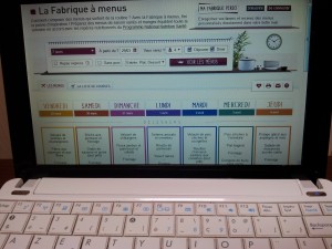 La Fabrique à menus