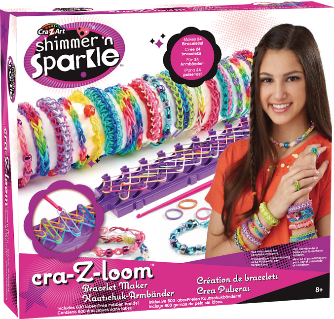Cra-Z-loom : les bracelets élastiques à fabriquer soi-même ! Une idée, 1000  possibilités !