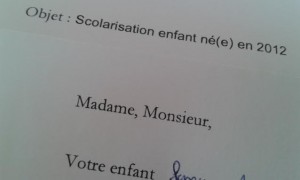 rentrée des classes
