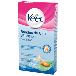 bandes de cire veet