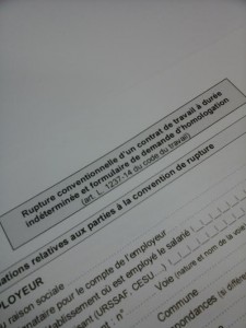 rupture conventionnelle